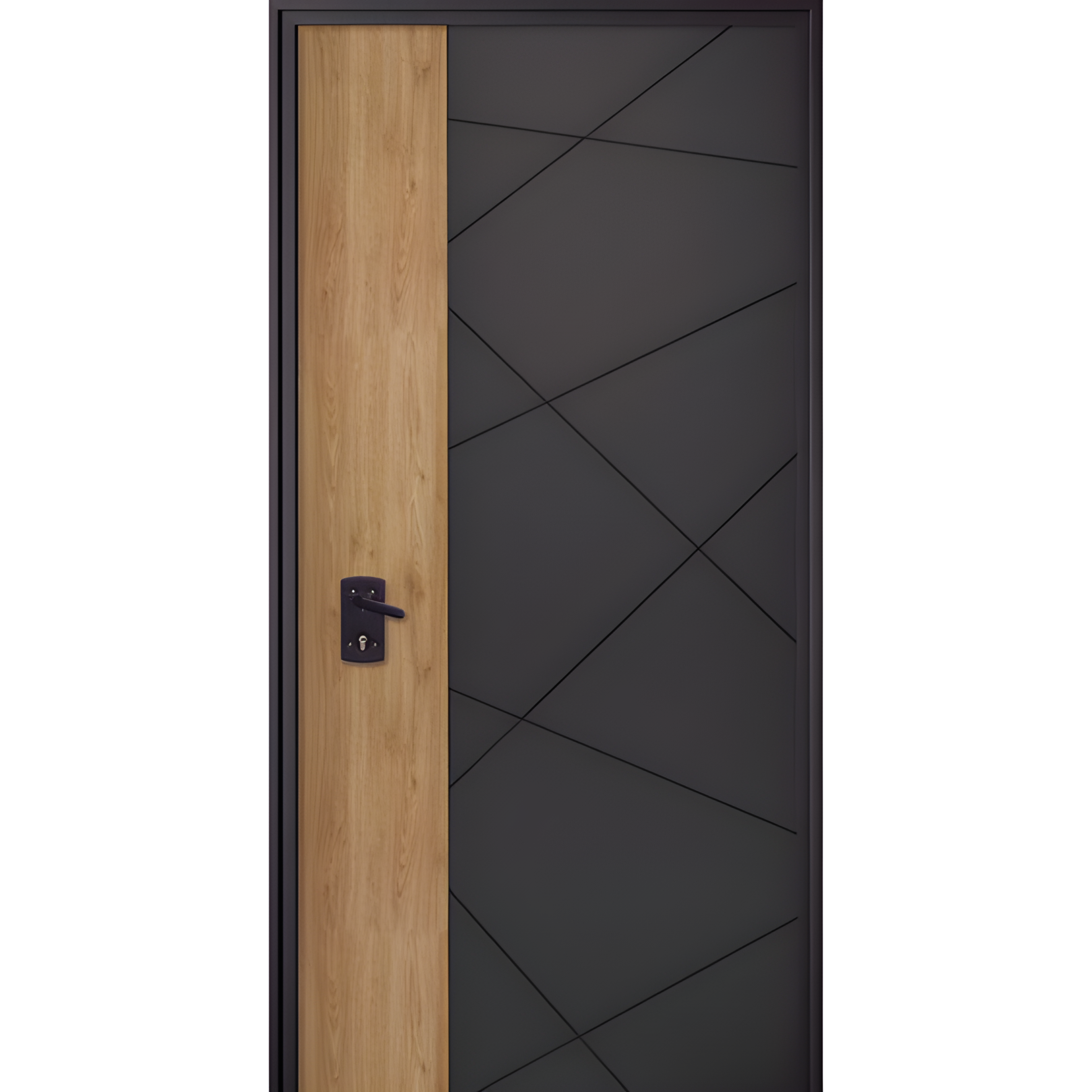 Black Golden Jumbo Door - AlUmaima Interiors