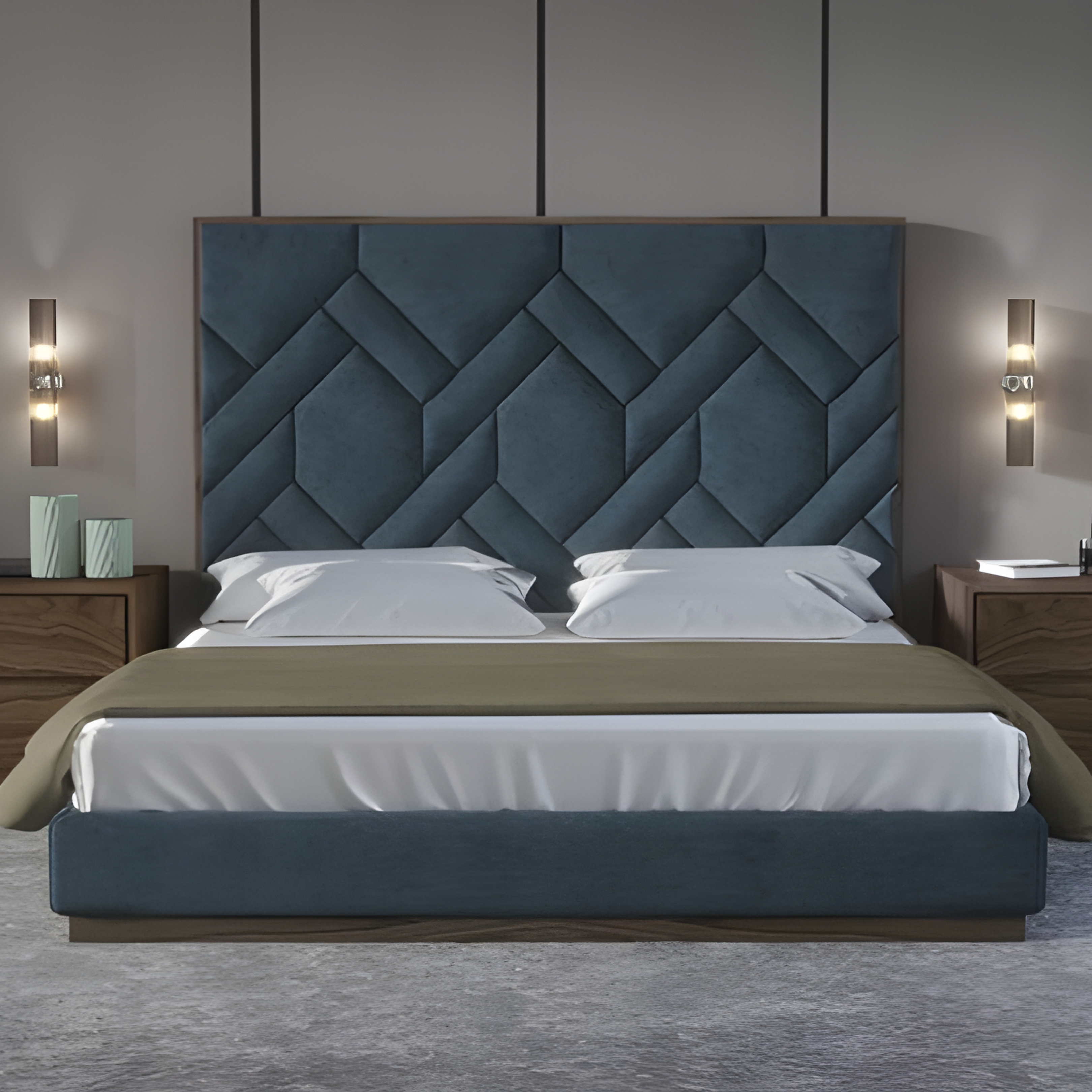 Luxury Style Bed - AlUmaima Interiors