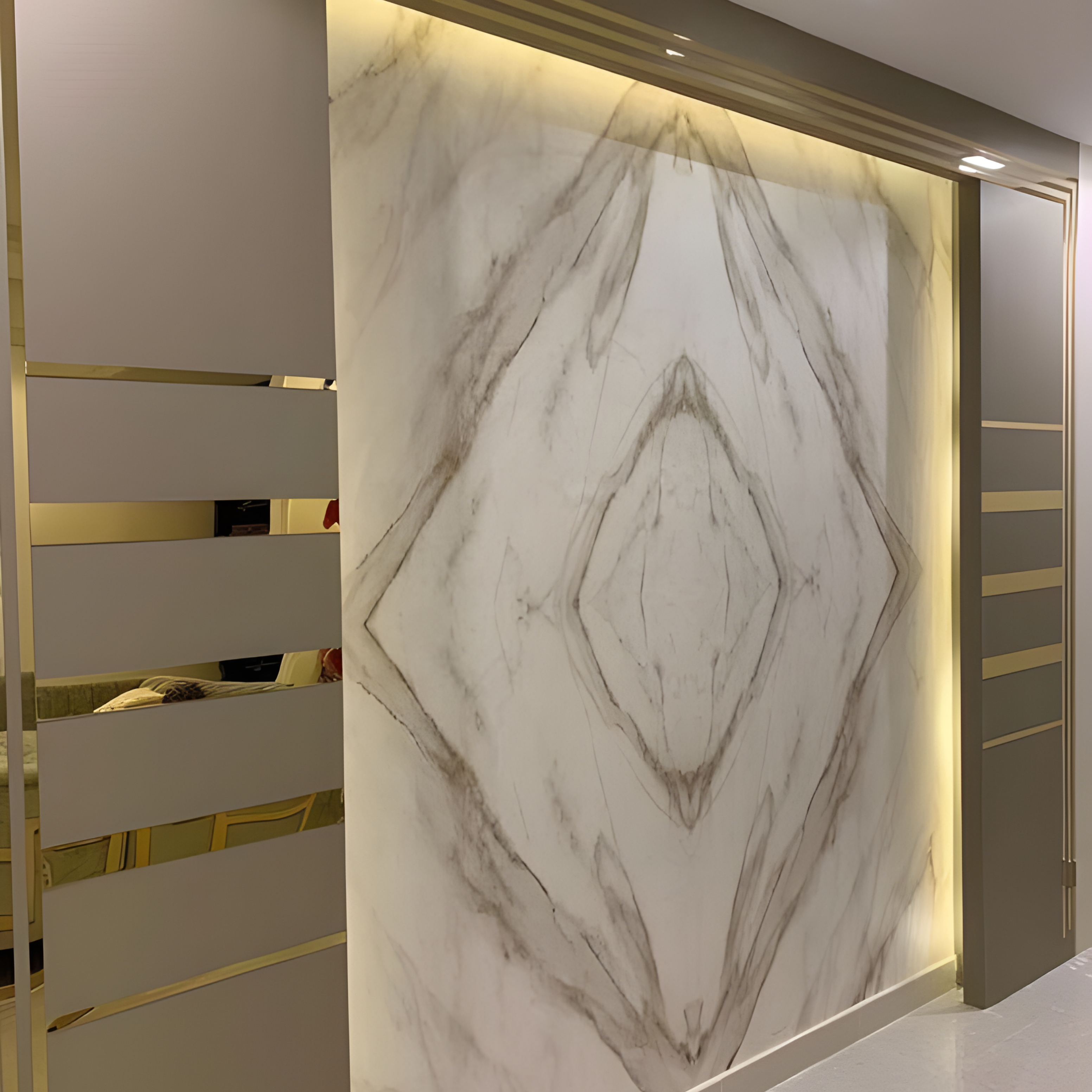 Modern Wall Design - AlUmaima Interiors