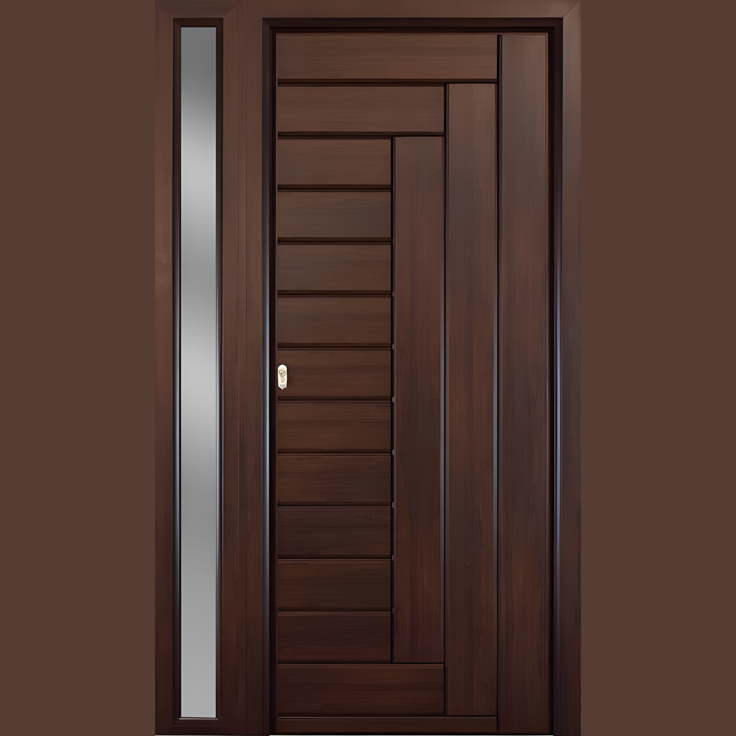 Puertas Exterior Wooden Door - AlUmaima Interiors