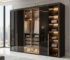 6 door luxury wardrobe design by alumaima interiors